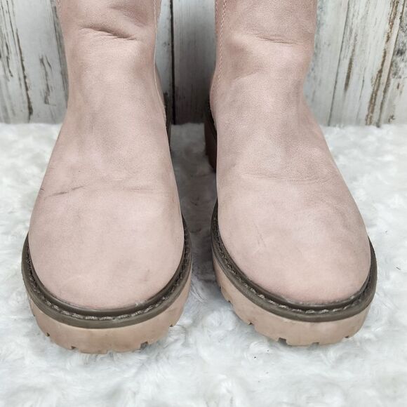 So Good for Life Inaya Wedge Boots Blush Pink Size 6 - Picture 10 of 10